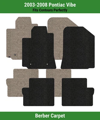 Alfombrillas Lloyd Berber fila delantera y trasera para Pontiac Vibe 2003-2008  Foto 1 de 4