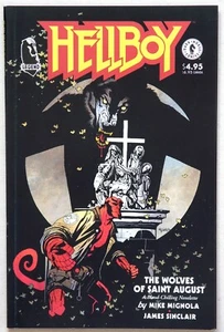 Hellboy The Wolves of Saint August Graphic Novel - Dark Horse - Mike Mignola - Picture 1 of 2