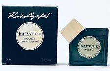 KAPSULE WOODY  * Karl Lagerfeld 0.17 oz / 5 ml Miniature EDT Women Splash