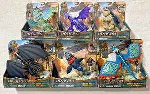 2025 CÓMO ENTRENAR A TU DRAGÓN PELÍCULA DE ACCIÓN EN VIVO DRAGONES Y JINETES CONJUNTO DE 6 *NUEVO* - Imagen 1 de 10