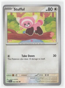 Pokemon Shrouded Fable - 052/064 Stufful - Picture 1 of 1