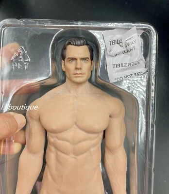 TBLEAGUE PHICEN 1/6 Henry Cavill Superman Head Sculpt + PHICEN M35 Seamless Muscular Figure Set