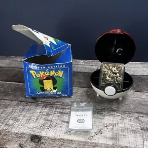 Pokemon Togepi 23k Gold-Plated Card 1999 Nintendo Burger King Toy Pokeball - Picture 1 of 7