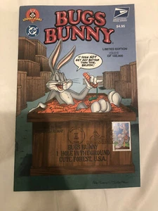 Bugs Bunny Comic Book 1st Day Of Issue. Limited Edition 036919 Out of 100,000 - Picture 1 of 5