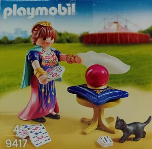 PLAYMOBIL 9417 Wahrsagerin Hellseherin Seherin Zukunft Katze Osterei Ostern NEU - Picture 1 of 5