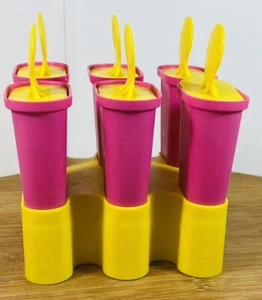 IKEA Ice Pop Popsicle Mold Maker DIY Juice Bar Pink(used) - Picture 1 of 4