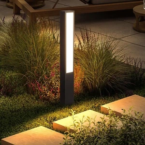 Modern Landscape Path Light,40 Inch Aluminum Pathway Bollard Lights Outdoor H... - Picture 1 of 7