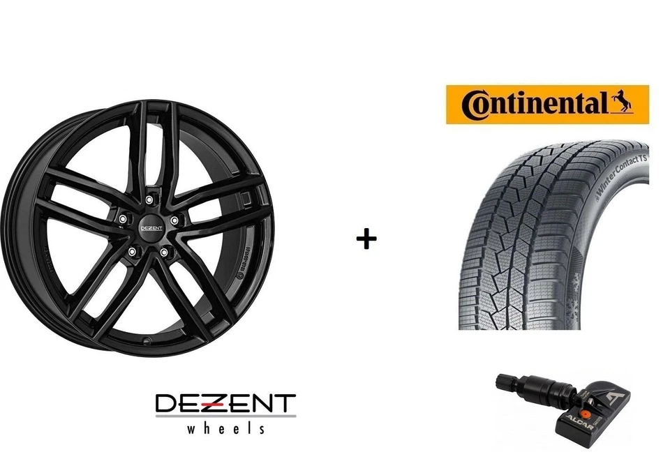 Winterräder BMW iX1 X1 iX2 18 Zoll 4x Dezent TR Conti Reifen BMW Kennung RDKS - Bild 1 von 1