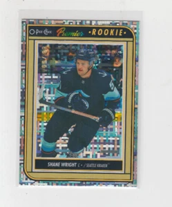22/23 OPC Seattle Shane Wright Diamond Rainbow Foilboard RC #P-92 Ltd #66/99 - Bild 1 von 2