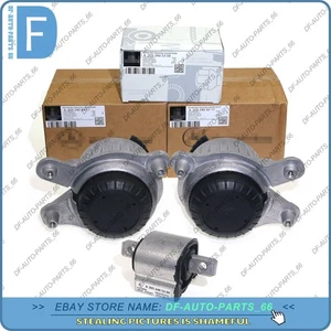 3pcs L&R Engine+Transmission Mount For Benz W205 W213 E200 E300 C180 C300 C200 - Picture 1 of 6