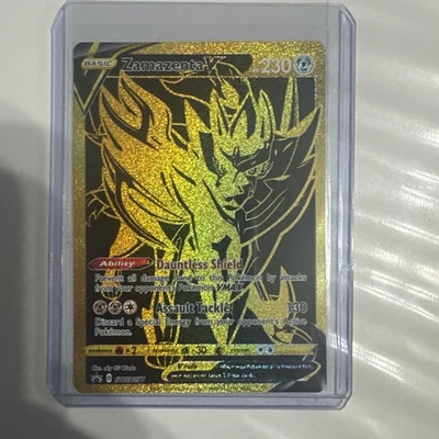 Zamazenta V SWSH077 SWSH: Sword & Shield Promo Cards Holo - Image 1 of 4
