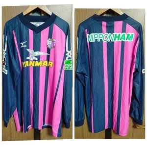 MIZUNO Cerezo Osaka 2007 Langarm Trikot L - seltene Fußball Uniform - Bild 1 von 20