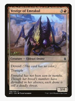 Vestige of Emrakul | Battle for Zendikar BFZ | MTG | Eldrazi Tribal | LP-NM - Image 1 of 3