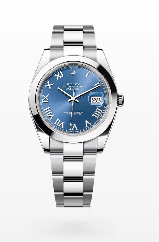 2025 Rolex Datejust 41mm Steel Blue Roman Oyster 126300 Unworn Complete - image 1 of 1
