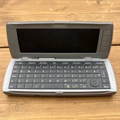 Nokia 9500 Communicator - (Tin Grey / Black) - 2G Smartphone PDA - Image 1 of 2