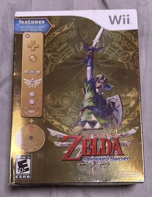Nuevo y precintado The Legend of Zelda: Skyward Sword Wii (Wii, 2011) Foto 1 de 2