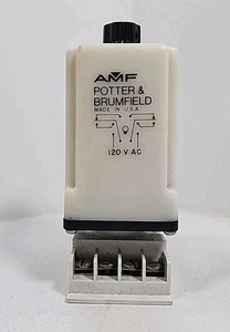 AMF POTTER & BRUMFIELD TIME DELAY CHB-38-70010 120V & Base - Picture 1 of 7