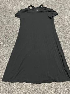 Girls Black Short Sleeve Dress Size Large Art Class GUC - Picture 1 of 3