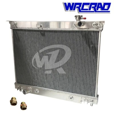 Aluminum Radiator for 2002-2009 2003 Chevrolet Trailblazer GMC Envoy L6 2-Rows - Image 1 of 4
