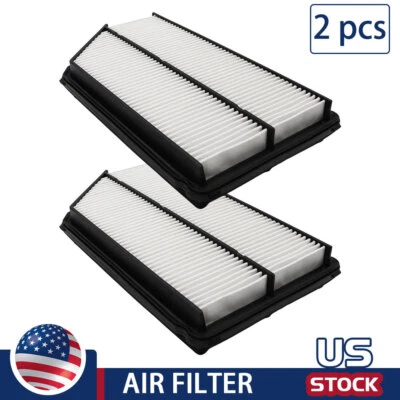2x Filtro de aire del motor para Acura MDX 2001-2006 2003-2008 Honda Pilot Foto 1 de 4