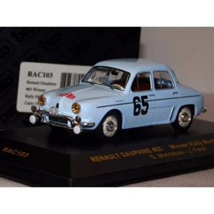 RENAULT DAUPHINE #65 WINNER MONTE CARLO 1958 IXO RAC103 1/43 - Foto 1 di 5