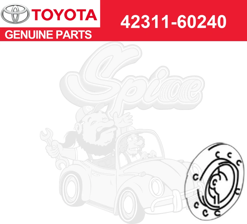 Toyota Genuine 4Runner FJ Cruiser 03-10 Drive Axle Shaft 42311-60240 - Image 1 of 1