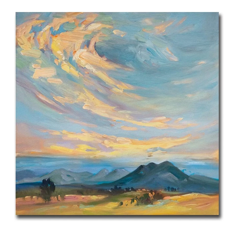 Arte giclee en lienzo envolvente Taos Mountains de Barbara Cleary Gallery (36 pulgadas x 36 pulgadas) Foto 1 de 1