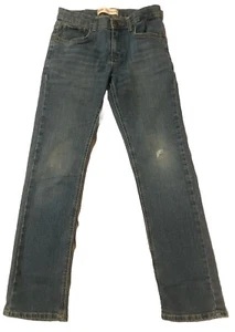 Levi's Boys 511 Denim 5 Pocket, Slim Fit Straight Leg Jeans Size 12 - Picture 1 of 16