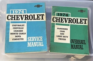 1974 Chevrolet Passenger Cars and Light Duty Trucks Overhaul Manual (1974,... - Picture 1 of 2