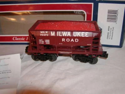 Williams by Bachmann 48504 Milwaukee Road 70 Ton Ore Train Car O-27 MIB New Seal - Image 1 of 4