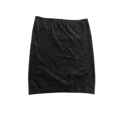 Minifalda Wolford Gobi Diamante Tachonada en Negro/Negro NUEVA CON ETIQUETAS Foto 1 de 4