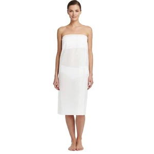 Disposable Spa Wrap Bathrobe Spa Salon Client with Closure for Clients -AG01Dx1 - Picture 1 of 5