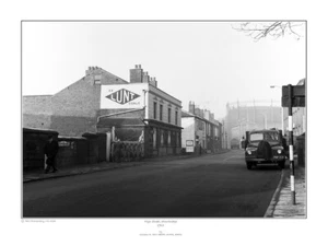 Imagen impresa Lower High Street, Stourbridge (1963) Worcestershire Reino Unido Inglaterra - Imagen 1 de 4
