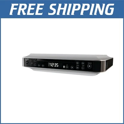 Bluetooth Under-Cabinet Radio & CD Player - Space-Saving Kitchen Audio - Image 1 of 4