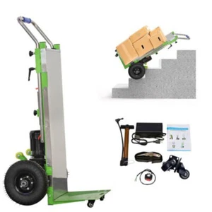 Camion Manuale Arrampicata Scale Elettrico 1200w Maniglia Regolabile e Velocità Carico 880lbs - Foto 1 di 15