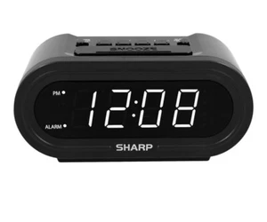 Sharp Digital Alarm with AccuSet - Automatic Smart Clock, Never Needs... - Picture 1 of 5