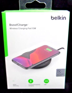 Belkin BoostCharge - Wireless Charging Pad - 10W - New & Sealed - - Picture 1 of 2