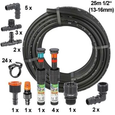 Komplett-Set Sprinklersystem Versengregner Sprinkler Regner Garten Bewässerung - Bild 1 von 4