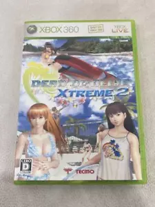 Dead or Alive xtreme 2 Microsoft Xbox 360 Tecmo Sports 9NK-00001 w/Case Japan 85 - Picture 1 of 4