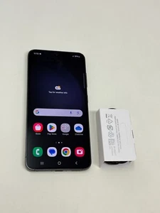 Samsung Galaxy S23 (SM-S911W) - 256GB Unlocked Phantom Black - Excellent 9.5/10 - Picture 1 of 8