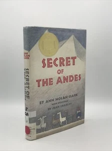 Jean Charlot Litho Art SECRET OF THE ANDES 1st Ed 8th Printing Ann Nolan Clark - Picture 1 of 9