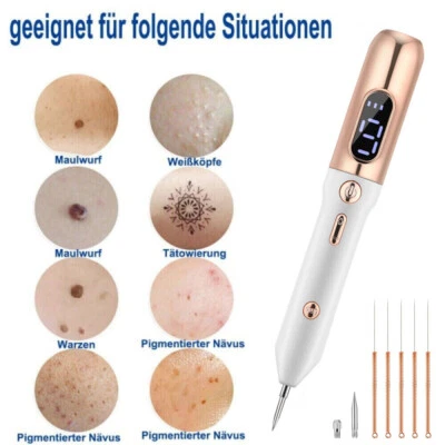 Laser Plasma Pen Anti-Aging Haut Warze Tag Entfernung dunkler Fleck Entferner DE - Bild 1 von 4