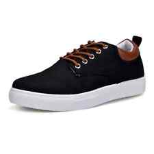 Fashion Canvas Men's Sneakers Black Classic Casual Shoes Mens Spring Sport Shoes
