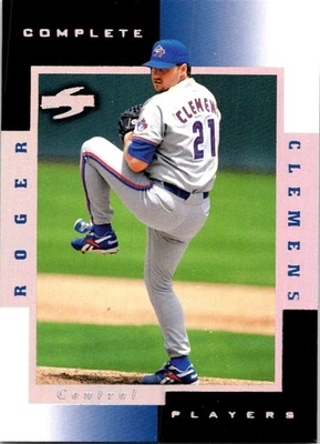 1998 Score Rookie & Traded #8B Roger Clemens Complete Players - Image 1 of 2