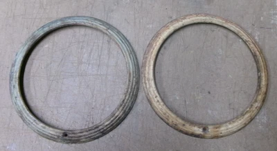 1946 1947 FORD PICKUP PANEL CAMINHÃO FAROL MOLDURAS PÁTINA ORIGINAL F1 BARRA DE PRISÃO - Imagem 1 de 4