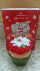 Hallmark 2014 Sweet Surprise Mystery Cupcake Repaint Christmas Ornament - Picture 1 of 1
