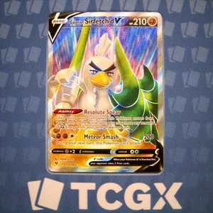 Pokemon - Galarian Sirfetch'd V (Full Art) - 174/185 - SWSH04: Vivid Voltage NM - Picture 1 of 1