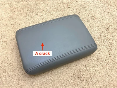 2007-2016 GMC Acadia Traverse Enclave Center Console Lid Armrest Dark Gray Grey Foto 1 de 4