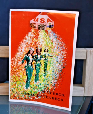 Zirkus Programmheft 1966 USA Rudy Bros Erie Hagenbeck Steiff Coca Cola R. Jakobi - Bild 1 von 4