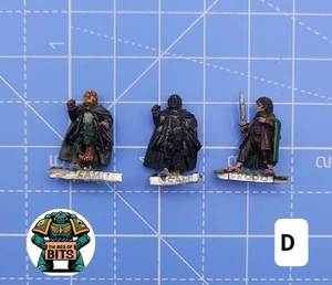 Warhammer LOTR Hobbits X3 Metal Free Peoples MESBG - Picture 1 of 2